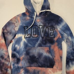 AQ sports multi color hoodie size medium